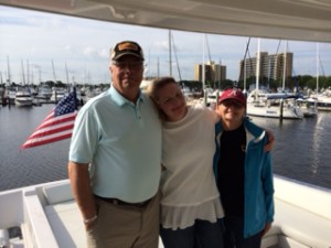 Jessica paid us a visit at Halifax Harbor Marina.  Her first time on Dot.Calm.