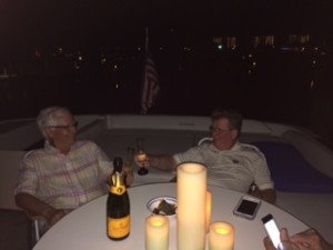 Veuve Clicquot makes a perfect toast to a perfect holiday with Roger and Will.