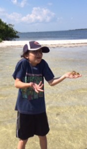 You can tell by Jassa's expression that he is nearly as creeped out by this spiral seaweed as his Grandmother. 