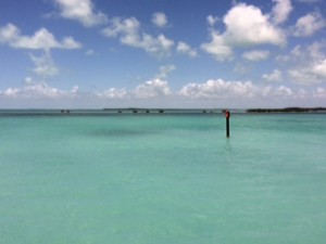 I don't think there is any where else in the U.S. where the waters are as turquoise and Caribbean-like as the Keys.  Beee-you-ti-ful!